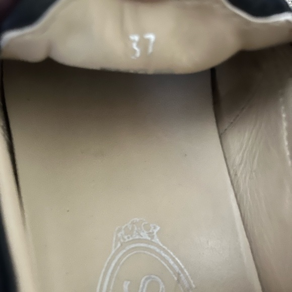 Tod’s Espadrille Flats Sz 37 - Picture 3 of 9